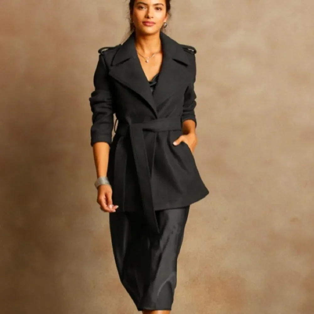 Banana Republic Belted Collar Jacket - Picture 1 of 16